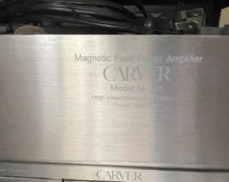 Carver M-0.5T Stereo Amp Amplifier		
