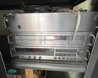 Vintage Carver Stereo Equipment 