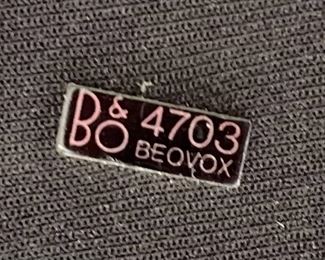 B&O Bang & Olufsen Beovox 4703 Speakers		
