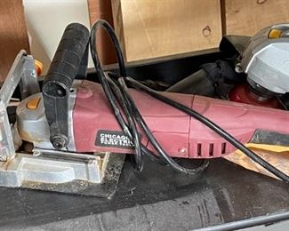 Chicago Electric 68987 4” Biscuit Joiner		
