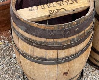 #2 Cava Agua Dulce Vino Tinto Wine Barrel		
