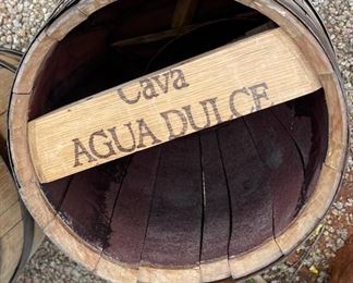 #2 Cava Agua Dulce Vino Tinto Wine Barrel		
