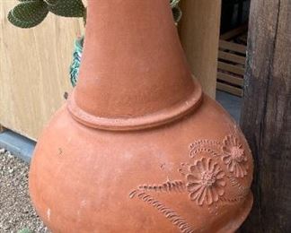 Clay Chiminea		

