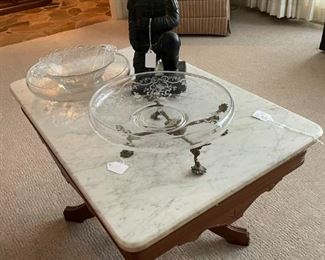 Marble Top Coffee Table