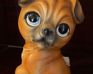Vintage Norleans Japan Big Eyes Dog Collectible