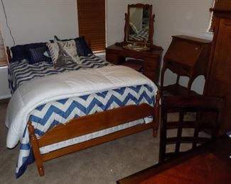 Vanity sold….secretary solddesk sold…bedding/ mattress sold