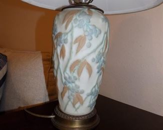 Antique Phoenix Glass lamp