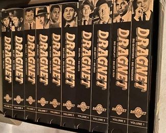Dragnet VHS Set