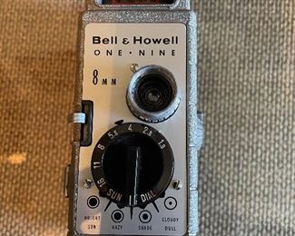 Vintage Bell & Howell One Nice 8mm Camera