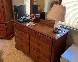 Dresser and Mirror