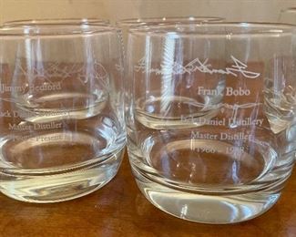 Jack Daniel Distillery glasses