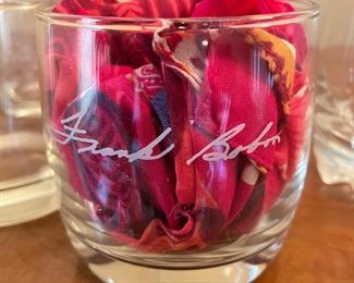 Frank Bobo Jack Daniels Distillery glasses