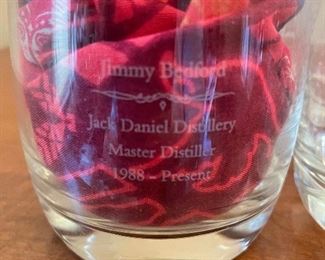 Jimmy Bedford Jack Daniel Distillery Glasses