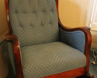 CHERRY WOOD ROCKER