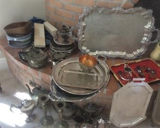 Silver plate items