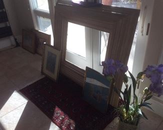 Large decorator picture frame, perfect for art or mirror
