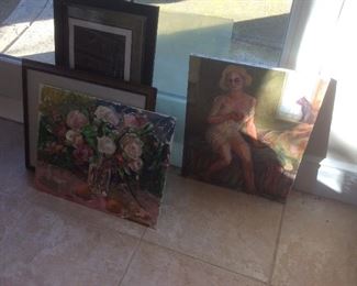 Paintings by Pat Beck