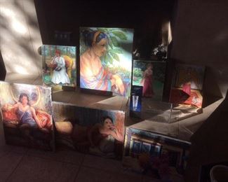 Paintings, portraits