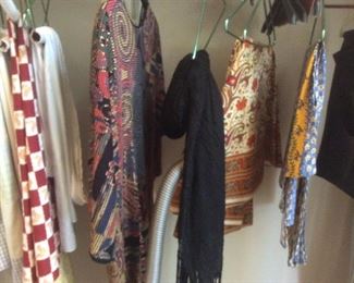 Table cloths and a dress