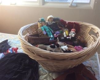 Basket of toys
