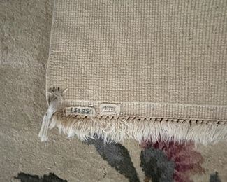 3_____ $275 
Pande Carmeron NY rug  • 9' x 12'  • 100% wool 