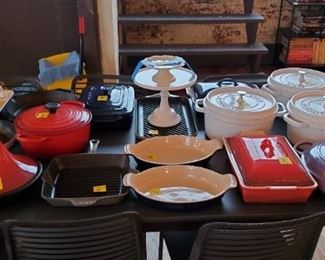 Le Cruset as far as the eye can see! 