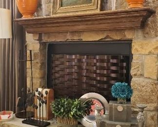 Candlesticks, fireplace enhancements, decorative items and more