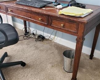 Very high end carved solid wood executive desk