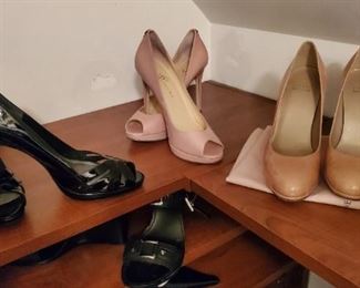 Ladoes Shoes are all around sizes 8 to 8.5