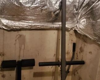 Leg extensions and pull down attachments 