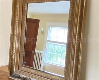 Mirror with decorative frame