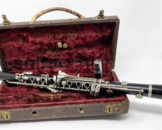 M Lacroix French wood clarinet