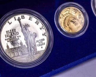 US Liberty Coins 1886-1986