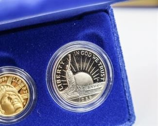 US Liberty Coins 1886-1986