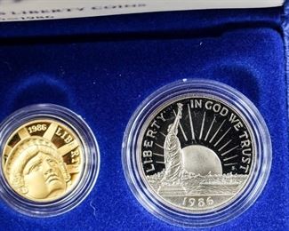 US Liberty Coins 1886-1986