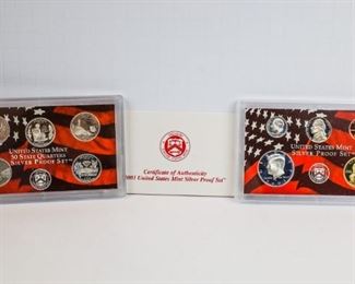 50 State Quarters Silver Proof Set