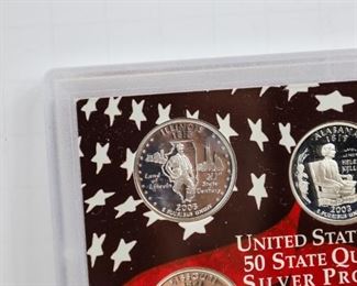 50 State Quarters Silver Proof Set