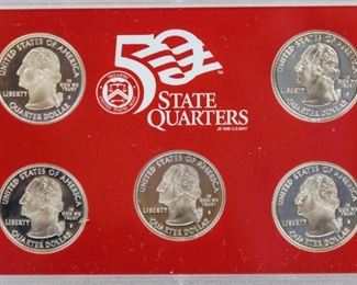50 State Quarters Silver Proof Set