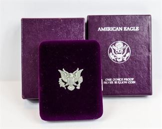 American Eagle One Ounce Proof Silver Bullion Coin