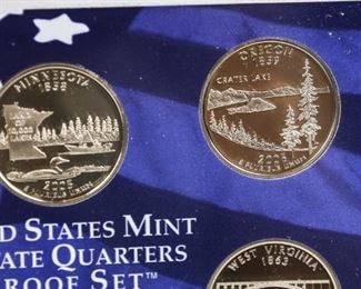 US Mint 50 State Quarters Proof Set 2005