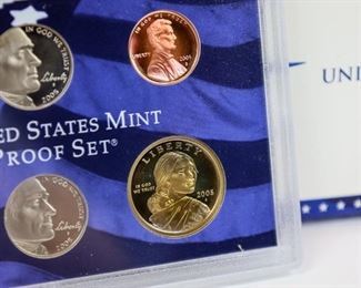 US Mint Proof Set 2005