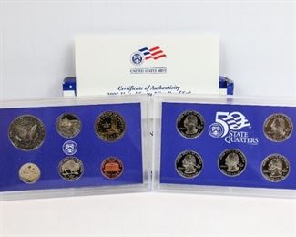 US Mint 50 State Quarters Proof Set 2004