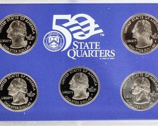 US Mint 50 State Quarters Proof Set 2004