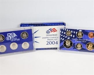 US Mint 50 State Quarters Proof Set 2004