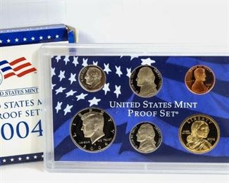 US Mint 50 State Quarters Proof Set 2004