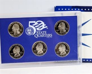 US Mint 50 State Quarters Proof Set 2004