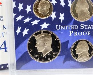 US Mint Proof Set 2004