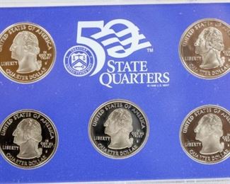 US Mint 50 State Quarters Proof Set 