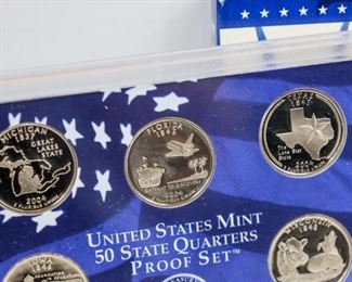 US Mint 50 State Quarters Proof Set 