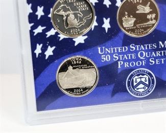 US Mint 50 State Quarters Proof Set 